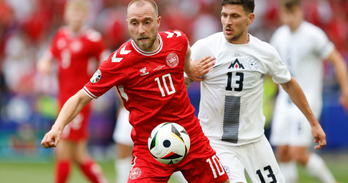 Крістіан Еріксен повертає Данію в гру, але Словенія вириває нічию на Євро-2024
