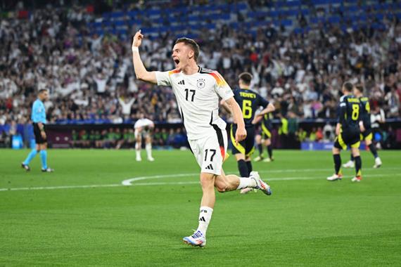 Florian Wirtz Shatters Record with First Goal at Euro 2024
