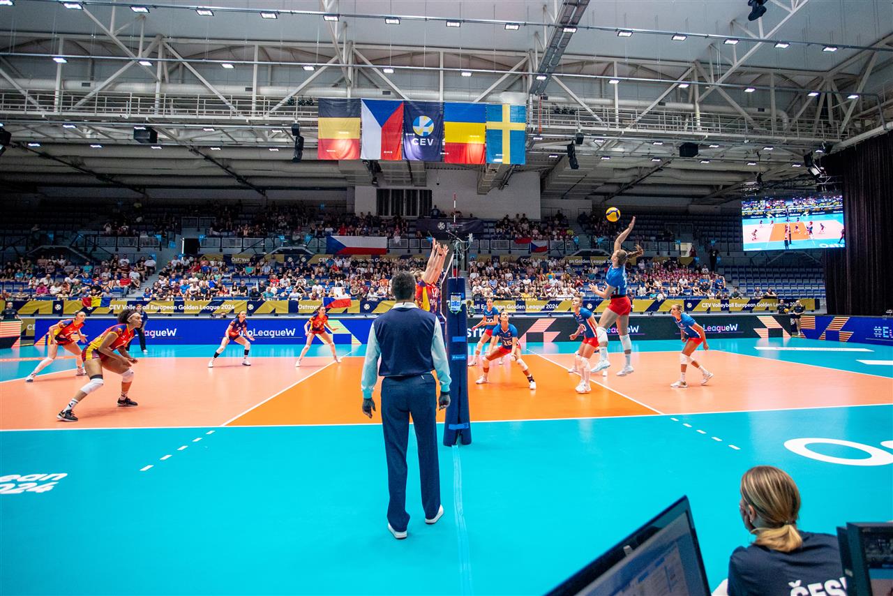Czechia Outshines Romania to Reach CEV Golden League Final; Sweden Edges Belgium in Another Thriller