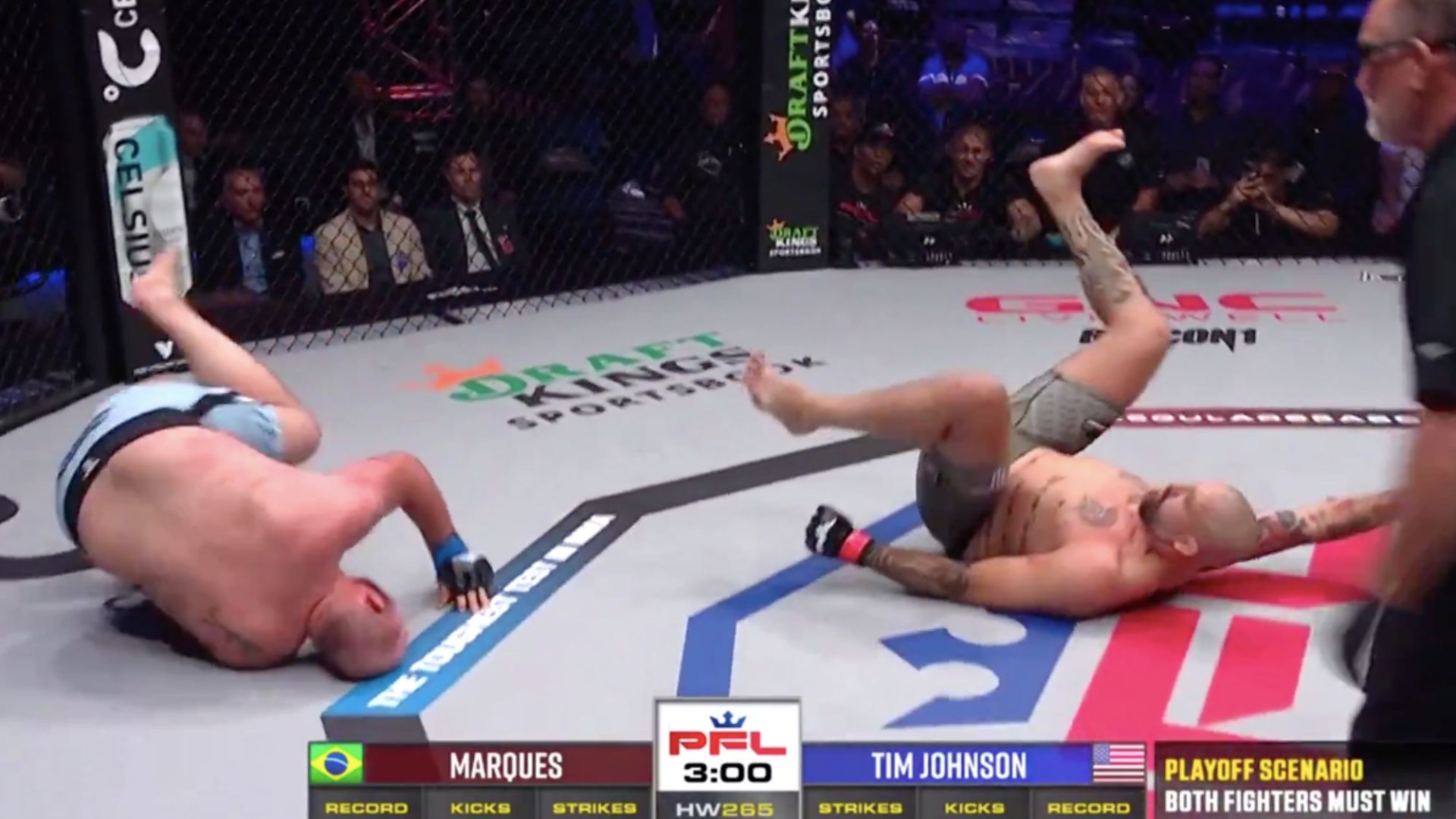Historic Double Knockdown and Infamous Low Blow Rocks PFL 2024