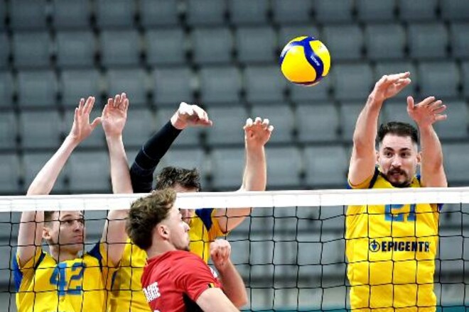 Украина уступила Бельгии в волейбольной Золотой Евролиге: драматический тай-брейк