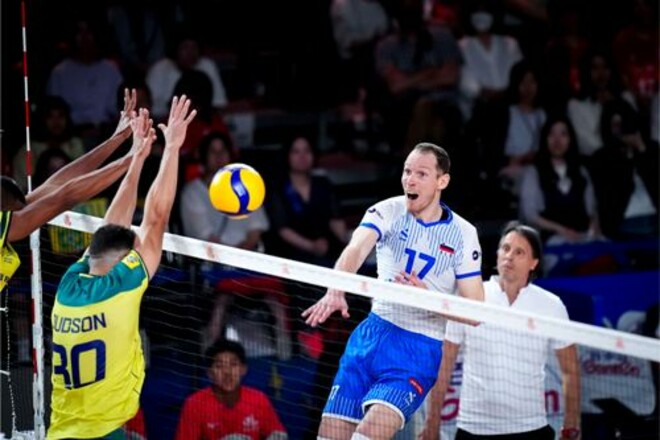 Польша продолжает доминировать в Лиге наций по волейболу, Бразилия уступает Словении