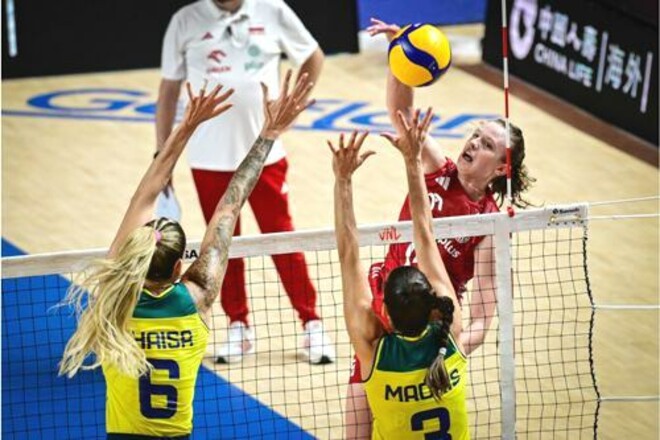 Brazil Claims Top Spot in Women's Volleyball Nations League, Poland Falls 3-1