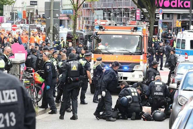 Dramatic Incident in Hamburg: Man with Axe Shot by Police at Euro 2024